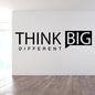 Thank Big Different Office Wall Sticker Vinyl Teamwork Quote Motivation Idea Decals Removble Interior Design Decor Mural A576