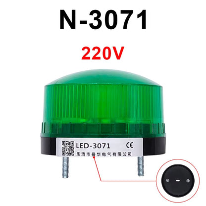 Strobe Signal Warning Light TB35 N-3071 12V 24V 220V Indicator Light LED Lamp Small Flashing Light Security Alarm IP44 LTE-5061