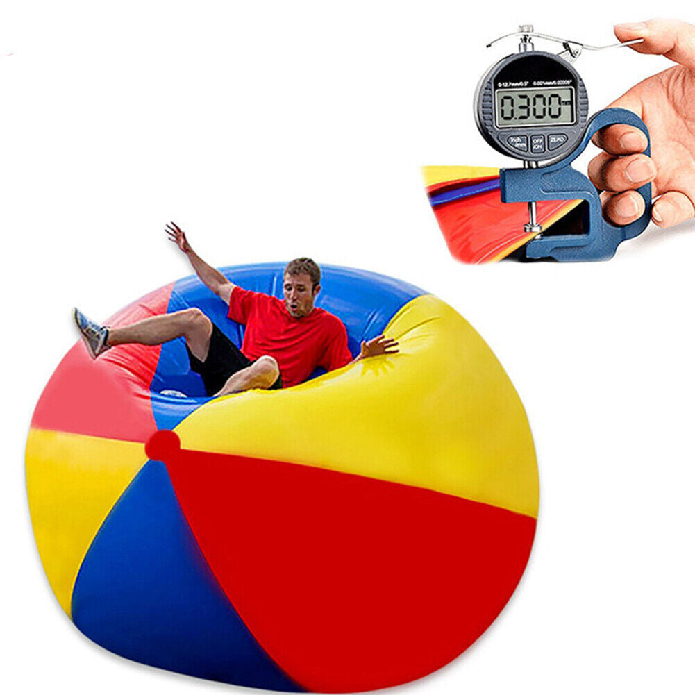 100/150Cm Giant Inflatable Beach Ball Kids Adults Team Play Ball Toy Gifts AU