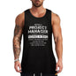 Being A Project Manager Is Like Riding A Bike Tank Top fitness clothing for men men clothing Sleeveless T-shirt