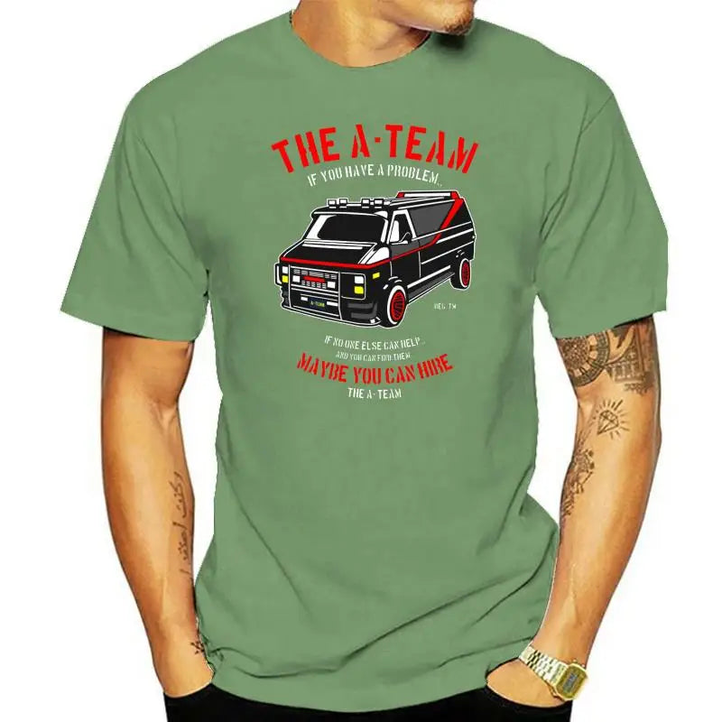 A Team Film Movie Retro 80S Tv Series Cult Air Wolf Professionals T Shirt