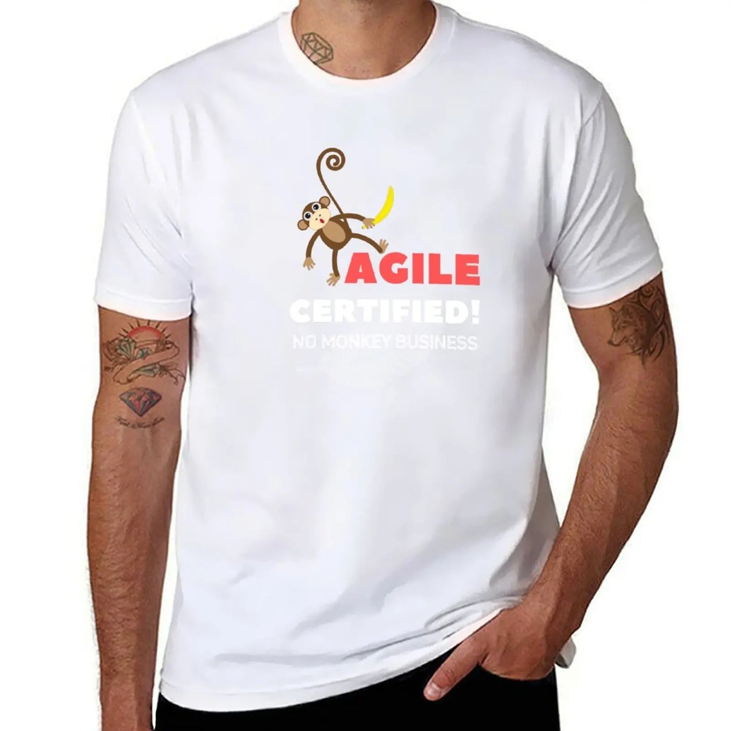 Agile Certified Project Managers T-Shirt Blouse summer tops animal prinfor boys cute clothes mens tall t shirts