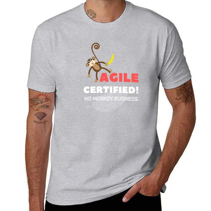 Agile Certified Project Managers T-Shirt Blouse summer tops animal prinfor boys cute clothes mens tall t shirts