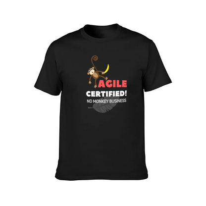 Agile Certified Project Managers T-Shirt Blouse summer tops animal prinfor boys cute clothes mens tall t shirts