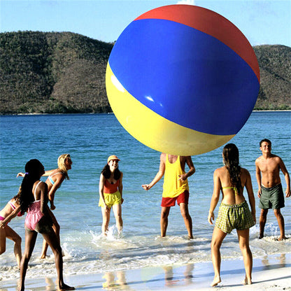 100/150Cm Giant Inflatable Beach Ball Kids Adults Team Play Ball Toy Gifts AU