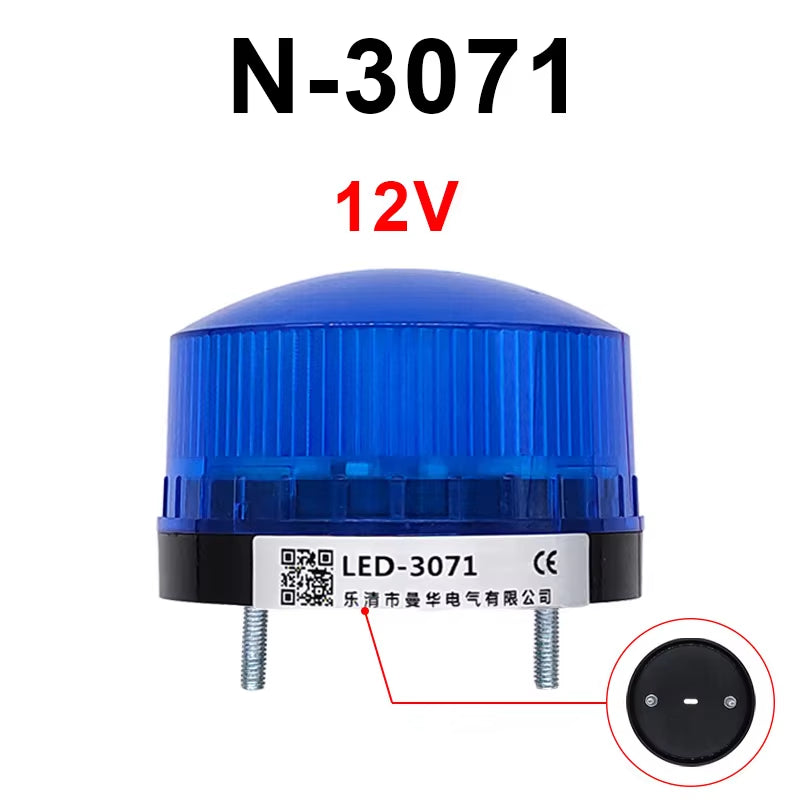 Strobe Signal Warning Light TB35 N-3071 12V 24V 220V Indicator Light LED Lamp Small Flashing Light Security Alarm IP44 LTE-5061